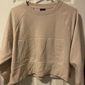 NIKE CREAM SWEATSHIRT